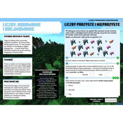 Minecraft. Matematyka. Megazadania 8+