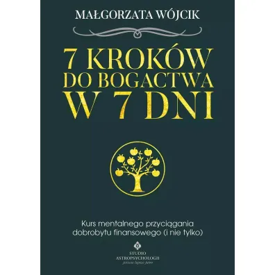 7 krok�w do bogactwa w 7 dni kurs mentalnego przyci�gania dobrobytu finansowego i nie tylko - Ma�gorzata W�jcik