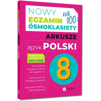 Pakiet Nowy Egzamin �smoklasisty. J�zyk polski: Repetytorium oraz Arkusze