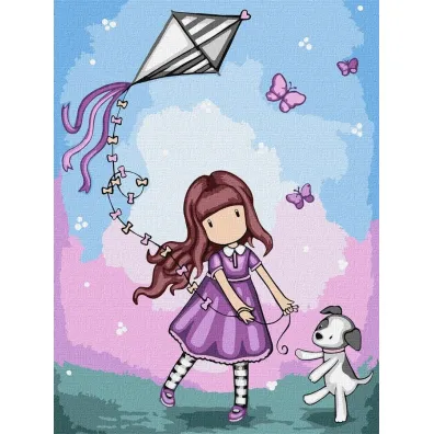 Malowanie po numerach - Dont Fly Away Kids 30x40cm Ideyka
