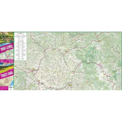 Transylvania adventure map 1:250 000 laminat 2024