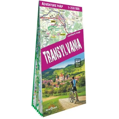 Transylvania adventure map 1:250 000 laminat 2024
