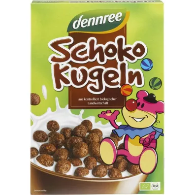 Dennree Kulki �niadaniowe czekoladowe 250 g Bio