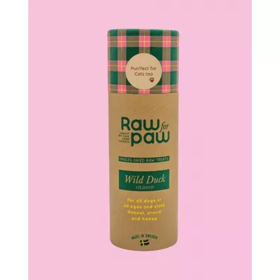 Raw for Paw WILD Duck - dzika kaczka liofilizowane przysmaki 45 g