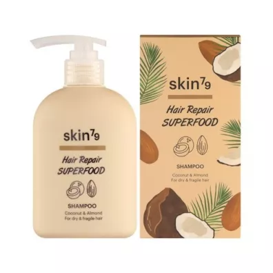 Skin79 Hair Repair Superfood Shampoo szampon do suchych i �amliwych w�os�w Coconut & Almond 230 ml