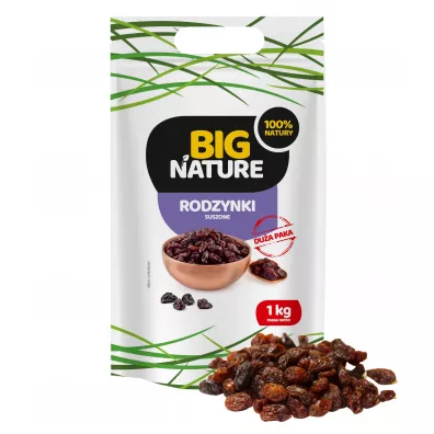 Big Nature Rodzynki suszone 1 kg
