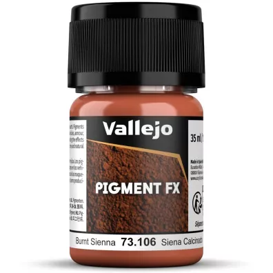 Vallejo: 73.106 - Pigment FX - Burnt Sienna 35ml
