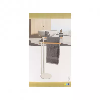 Tendance Dwuramienny wieszak White bamboo