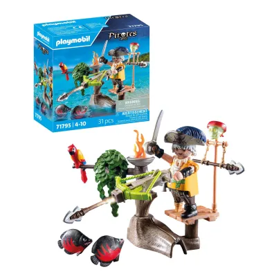 Playmobil Pirates Pirat z balist� 71795