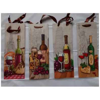W&k Torebka ozdobna Alkohol 12,5 x 35 cm