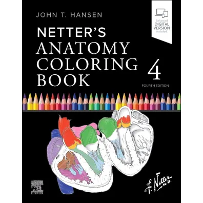 Netter's Anatomy Coloring Book - John T. Hansen