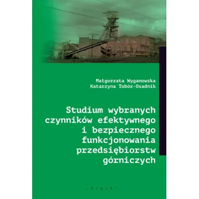 Studium wybranych czynnik�w efektywnego i bezpiecznego funkcjonowania przedsi�biorstw g�rniczych - Katarzyna  Tob�r-Osadnik, Ma�gorzata  Wyganowska