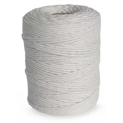 Dalprint Sznurek baweniany do makramy biay 2 mm, 250g