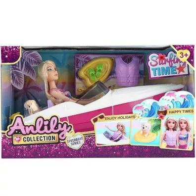 Lalka 29cm w motor�wce Adar