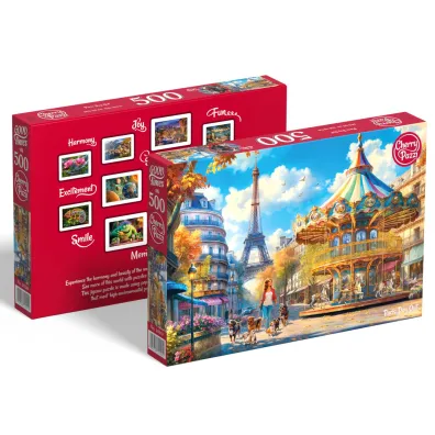Puzzle 500 el. Paris Day Out CherryPazzi