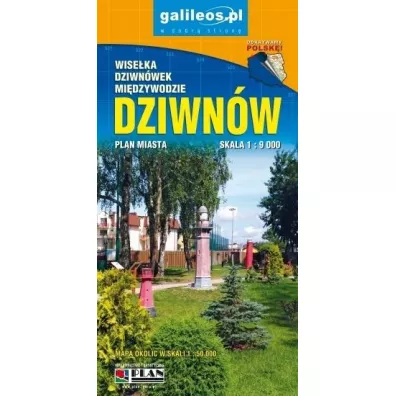 Plan miasta - Dziwn�w, Dziwn�wek, Mi�dzywodzie