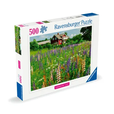 Puzzle 500 el. ��ka w Szwecji Ravensburger
