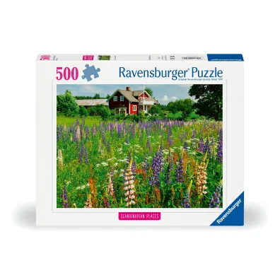 Puzzle 500 el. ��ka w Szwecji Ravensburger