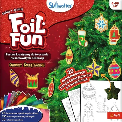 Zestaw Skillmatics Foil Fun Ozdoby �wi�teczneTREFL