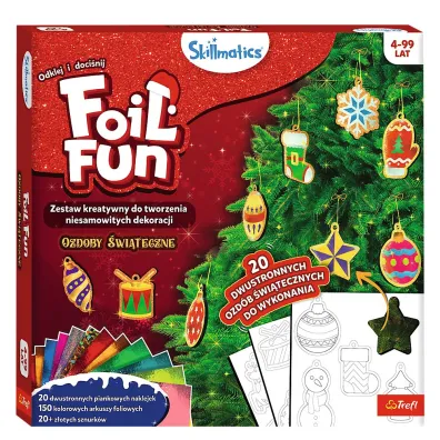 Zestaw Skillmatics Foil Fun Ozdoby �wi�teczneTREFL