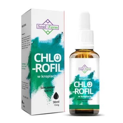 Soul Farm Chlorofil w kroplach Suplement diety 30 ml