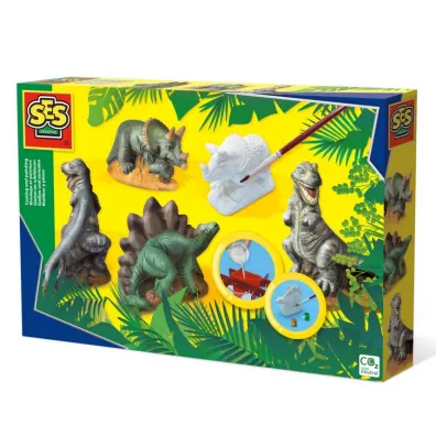 Odlewy gipsowe 3D Dinozaury Ses Creative
