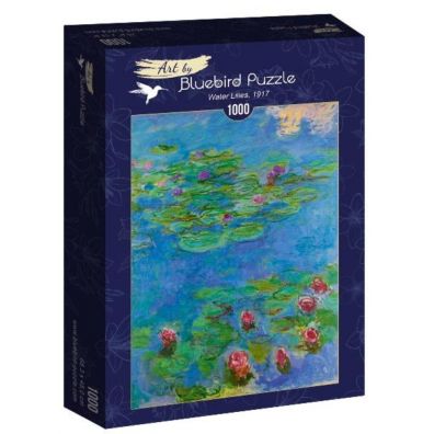 Puzzle 1000 el. Lilie wodne, Claude Monet, 1917 Bluebird Puzzle