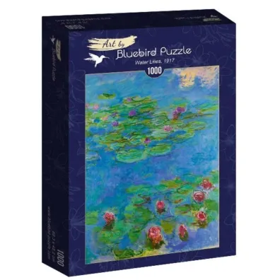 Puzzle 1000 el. Lilie wodne, Claude Monet, 1917 Bluebird Puzzle
