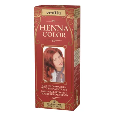 Venita Henna Color balsam koloryzuj�cy z ekstraktem z henny 10 Owoc Granatu 75 ml