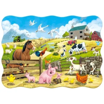 Puzzle 30 el. Animals on the Farm Castorland