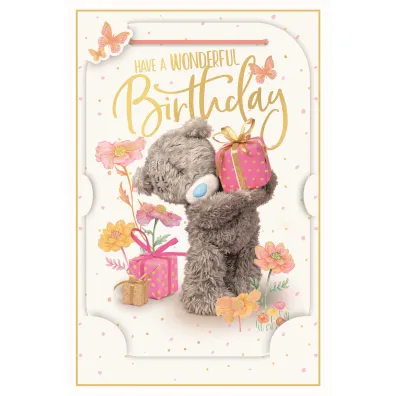 Carte Blanche Karnet holograficzny 3D - Birthday