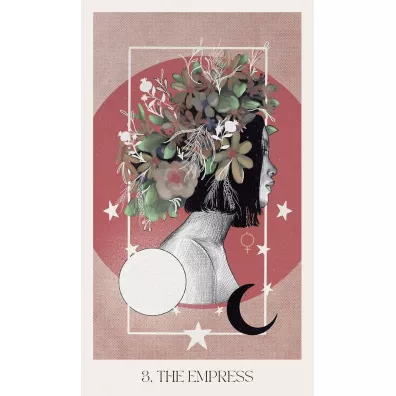 Nova Witch Tarot, karty do wrenia, niebieskie
