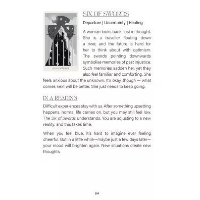 Nova Witch Tarot, karty do wrenia, niebieskie