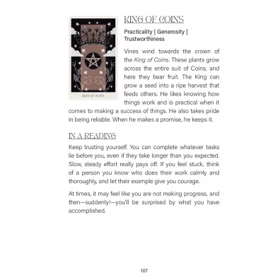 Nova Witch Tarot, karty do wrenia, niebieskie