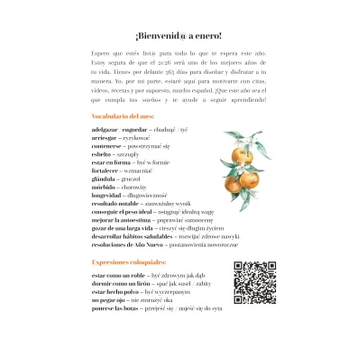 AGENDA 2026 Zaplanuj sw�j rok po hiszpa�sku. Poziom �rednio zaawansowany B1-B2