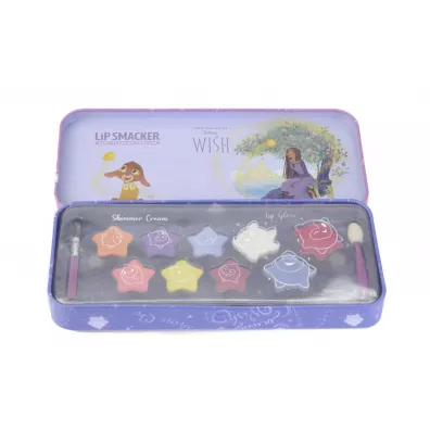 Zestaw kosmetykw do makijau Disney Wish Lip Smacker Lip & Face Tin Markwins