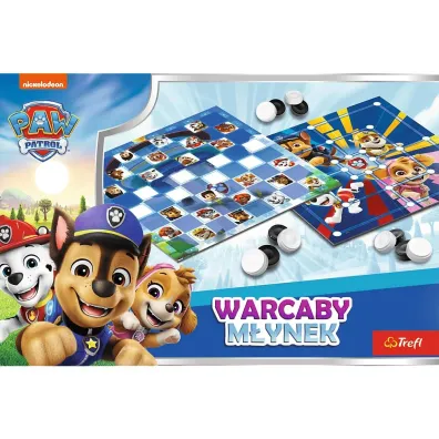 Warcaby M�ynek Psi Patrol 02798 Trefl