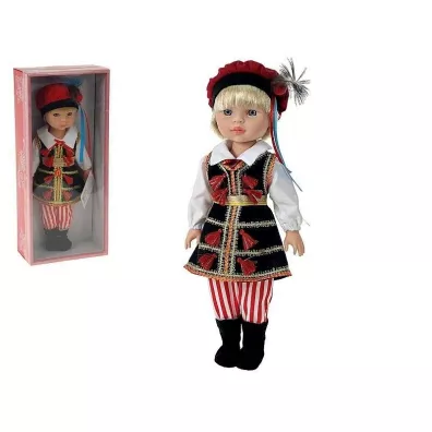 Lalka ch�opiec w stroju ludowym 38cm polski d�wi�k Adar