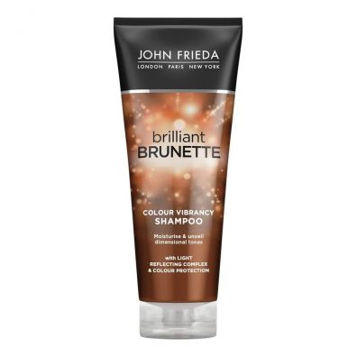 John Frieda Brilliant Brunette Colour Vibrancy Shampoo szampon ożywiający kolor ciemnych włosów 250 ml