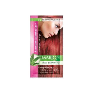 Marion Szampon koloryzuj�cy 4-8 my� 56 Intensywna Czerwie� 40 ml