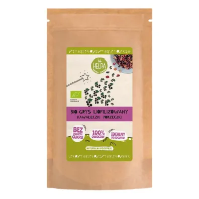 Helpa Grys liofilizowany Kawa�eczki Porzeczki 20 g Bio