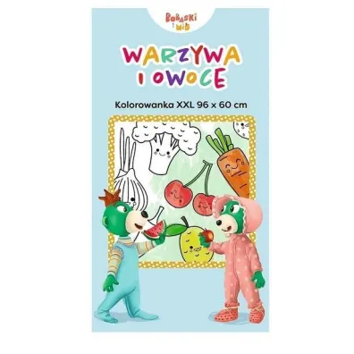 Kolorowanka XXL. Warzywa i owoce TREFL