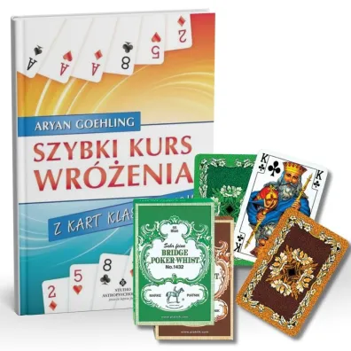 Pakiet: Szybki kurs wr�enia z kart klasycznych, Karty do gry Li�cie d�bu - talia pojedyncza