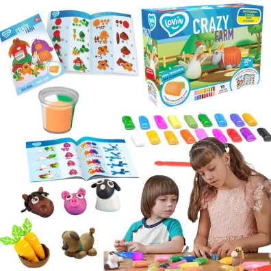 Masa plastyczna lekka TM Lovin Crazy Farm