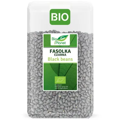 Bio Planet Fasolka czarna 1 kg Bio