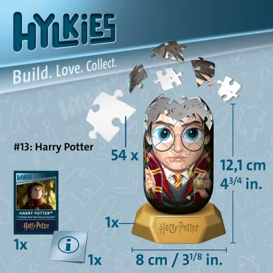Puzzle 54 el. 3D Hylkies: Harry Potter Ravensburger