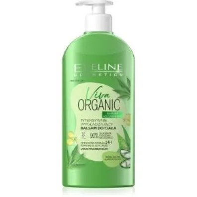 Eveline Cosmetics VIVA ORGANIC Bioaloes + Hemp Oil Intensywnie wyg�adzaj�cy balsam do cia�a 350 ml