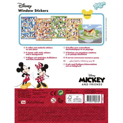 Myszka Mickey Naklejki na szyb� Disney Mickey
