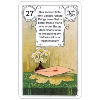 Karty Lenormand, Niebieska Sowa