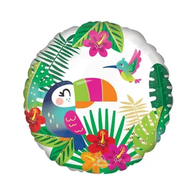 Amscan Balon foliowy Standard Tropical Paradise